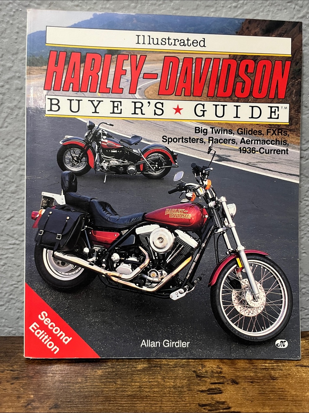 Harley-Davidson Red and Black Motorcycle Guide